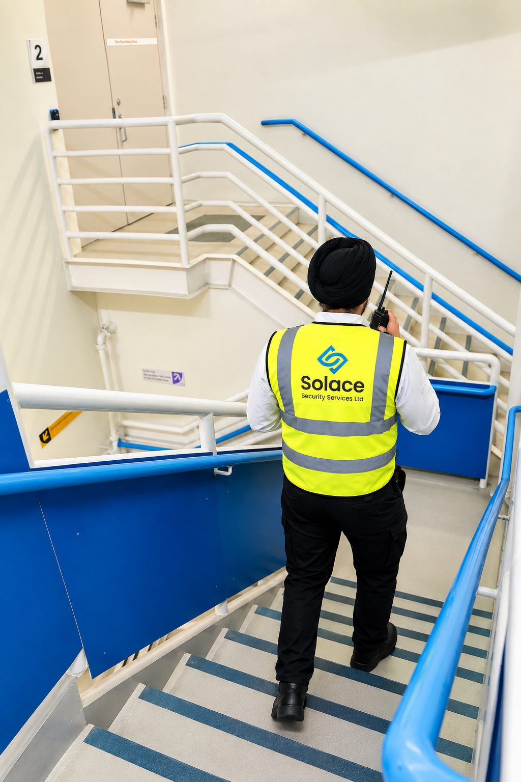 Solace security officers working in different environments